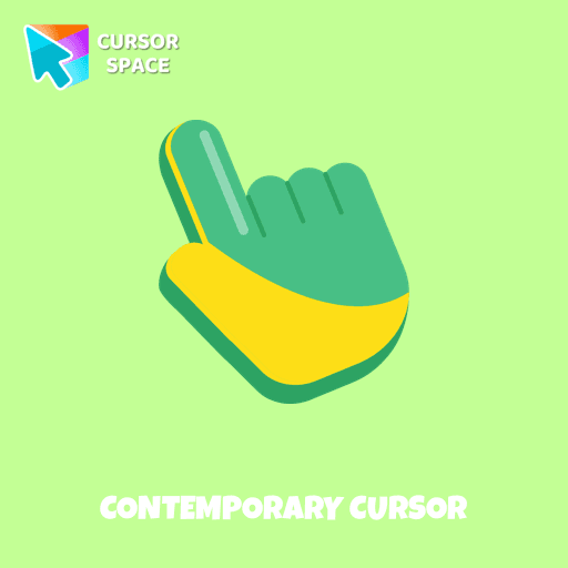Contemporary cursor pointer cursor
